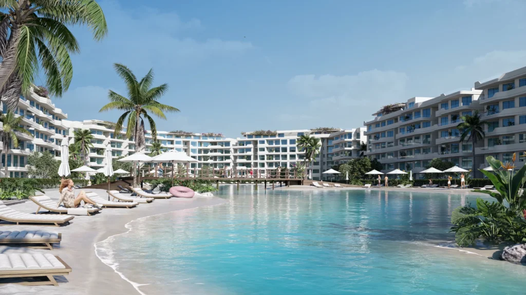 64m² One-Bedroom Apartment for Sale in Jamila North Coast | Smart Seaside Living with AI Lagoon Technology Jamila North Coast New Jersey Developments North Coast